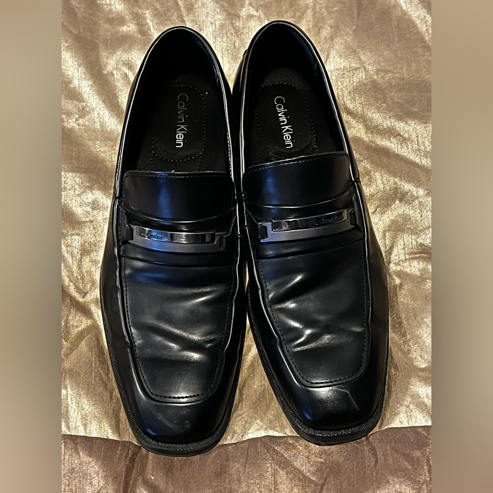 Calvin Klein Black Men's Loafers - Picture 2 of 4